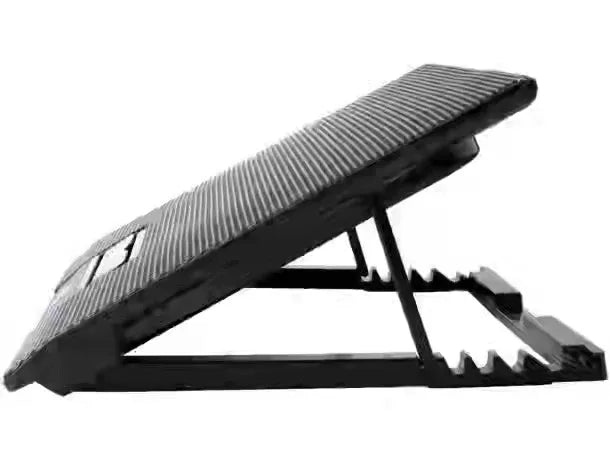 NUOXI 6 Fans Plastic Laptop Cooling Pad with Speed Control Lift Height Adjustable for up to 17'' Inch Laptops