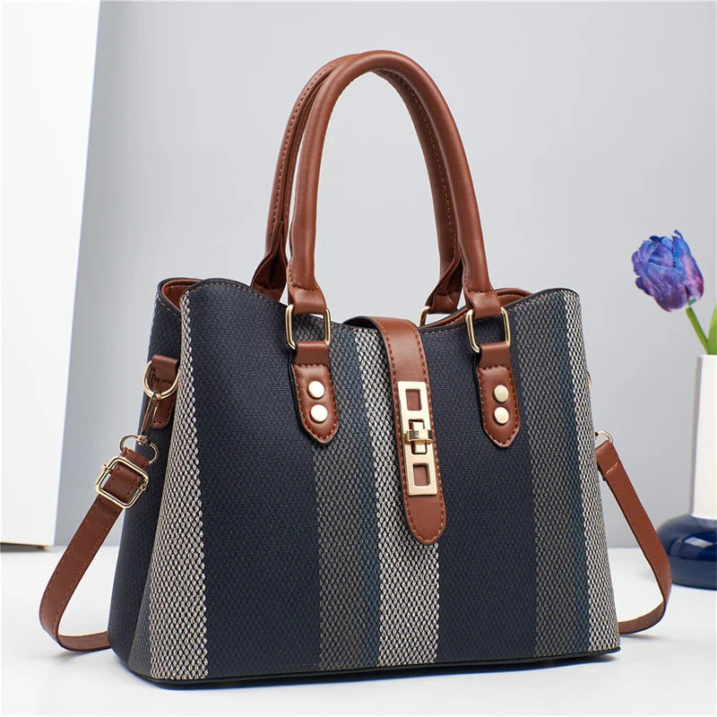 Women Handbags Leather Women Hand Bag Lightweight Pu Shoulder Hand Bags Custom