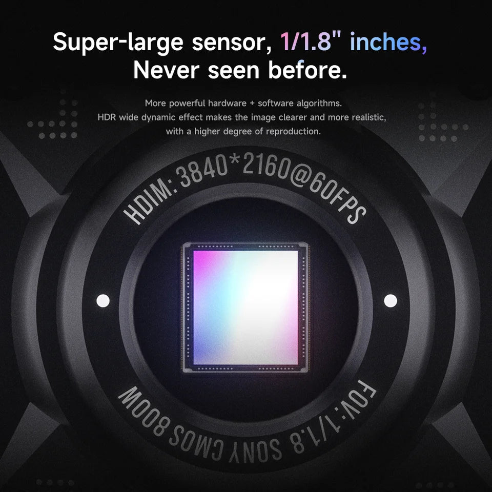 MECHANIC Action3 HD 1080P 4K 60FPS Microscope Industrial Camera HDMI/USB Output Optical Thermal Imaging Expansion IMX678 1/1.8"