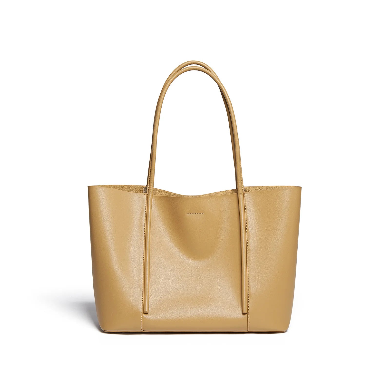 Niche Tote Bag Genuine Leather Women's Bag New Large Capacity Handbag High-end Cowhide Underarm Shoulder Bag