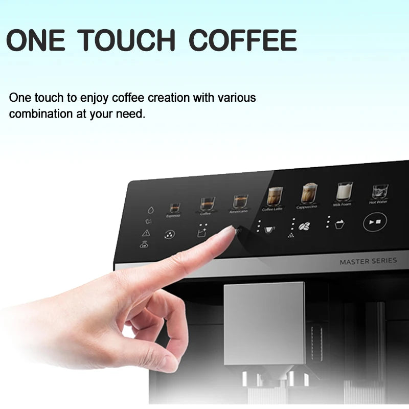 M3 Expresso Business Office Super Cappuccino Latte Espresso Fully Automatic Coffee Maker Machine for Home