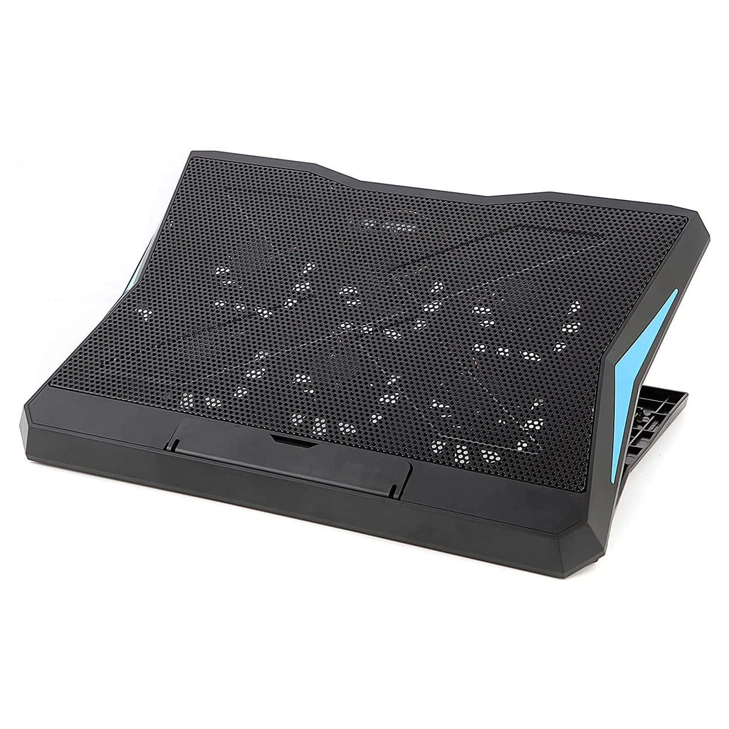 Factory Direct Stock Plastic Six Fans Laptop Cooling Pad Mute Speed Adjustable Height 17'' Inch Laptop Cooler