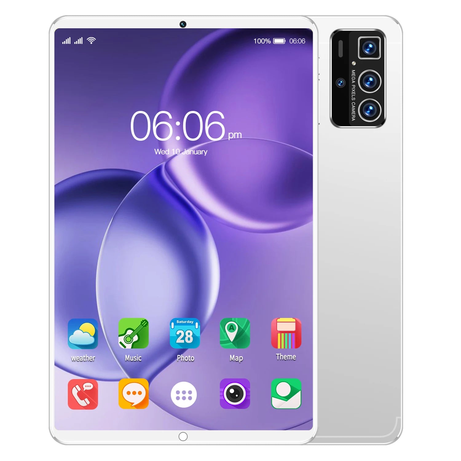 Hot Sell New 2025 Pad 16gb Ram 1tb Rom Dual Sim 12 Inch Wifi Gps Battery 4g 5g Calling Tablet Pc Gsm Tablet Pc