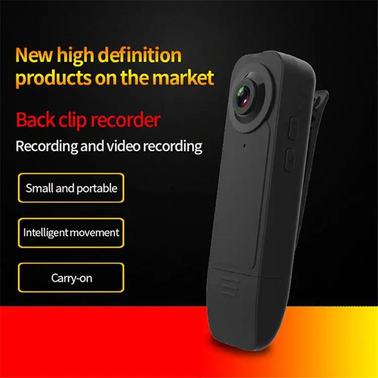 A18 1080P Without Wifi Mini Body Camera Home Security Recording While Charging Motion Detection Night Vision Indoor and Outdoor