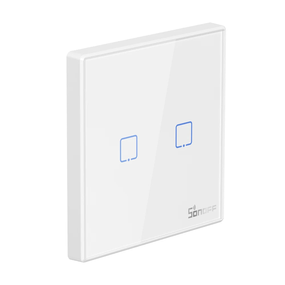 Sonoff T2 TX Serious 1 Gang EU UK US Smart Home Automation Interruptor Sonoff Smart Wifi Switch Smart Wall Lights Switch