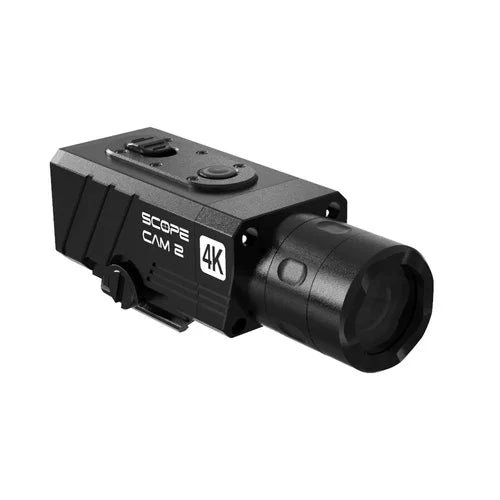 RunCam 4K Hunting Action Camera ScopeCam2 Waterproof Shockproof Zoom Hunting Camera with Built-in Pica-Tiny Rail Mount
