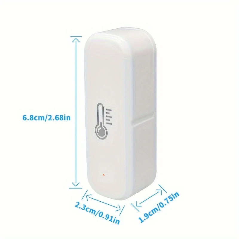 Tuya WiFi APP Remote Monitor Smart Home Var Smart Life Work Assistant Hygrothermograph Measure Temperature and Humidity Sensor