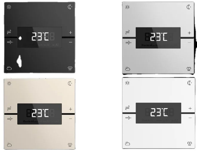Factory Price KNX/EIB Protocol Smart Temperature Scene Switch Panel Customizable Alloy Smart Home System