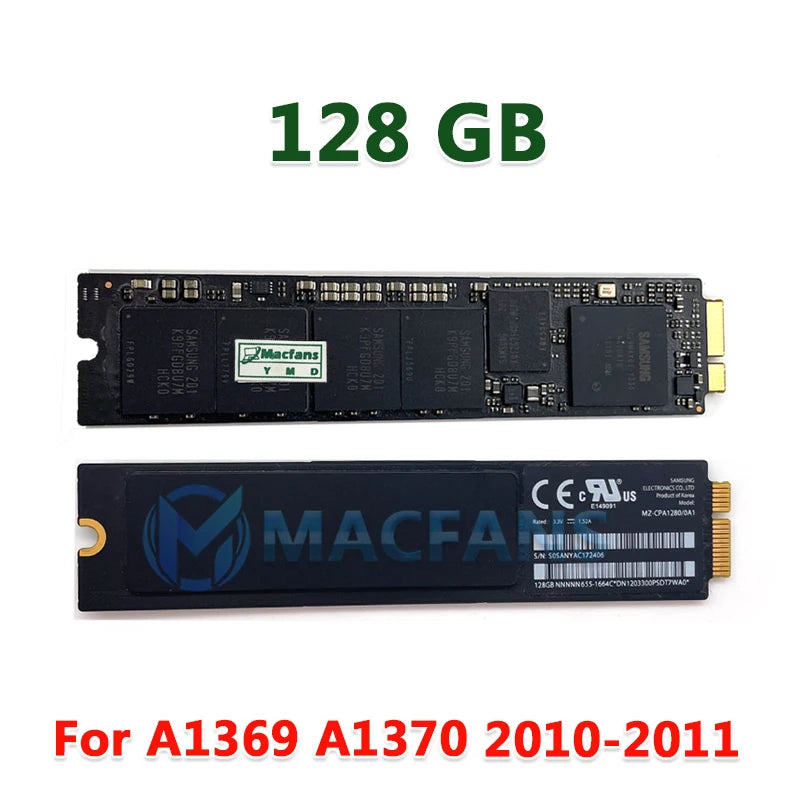 Original A1369 SSD 256GB for Macbook Air A1370 SSD Solid State Drive 2010 2011