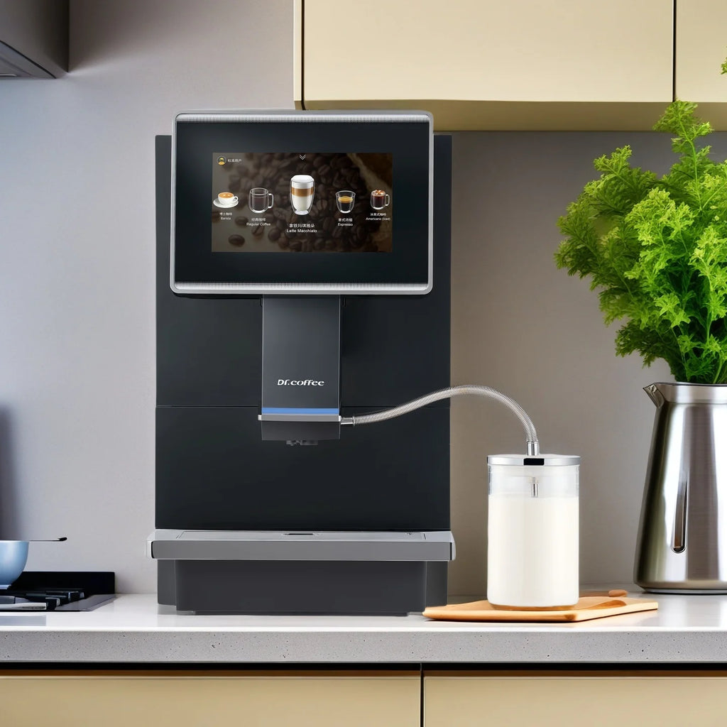 Dr Coffee C11L Home Office Automatic Coffee Machine Espresso Maker with Milk Frother Bean to Cup Machine