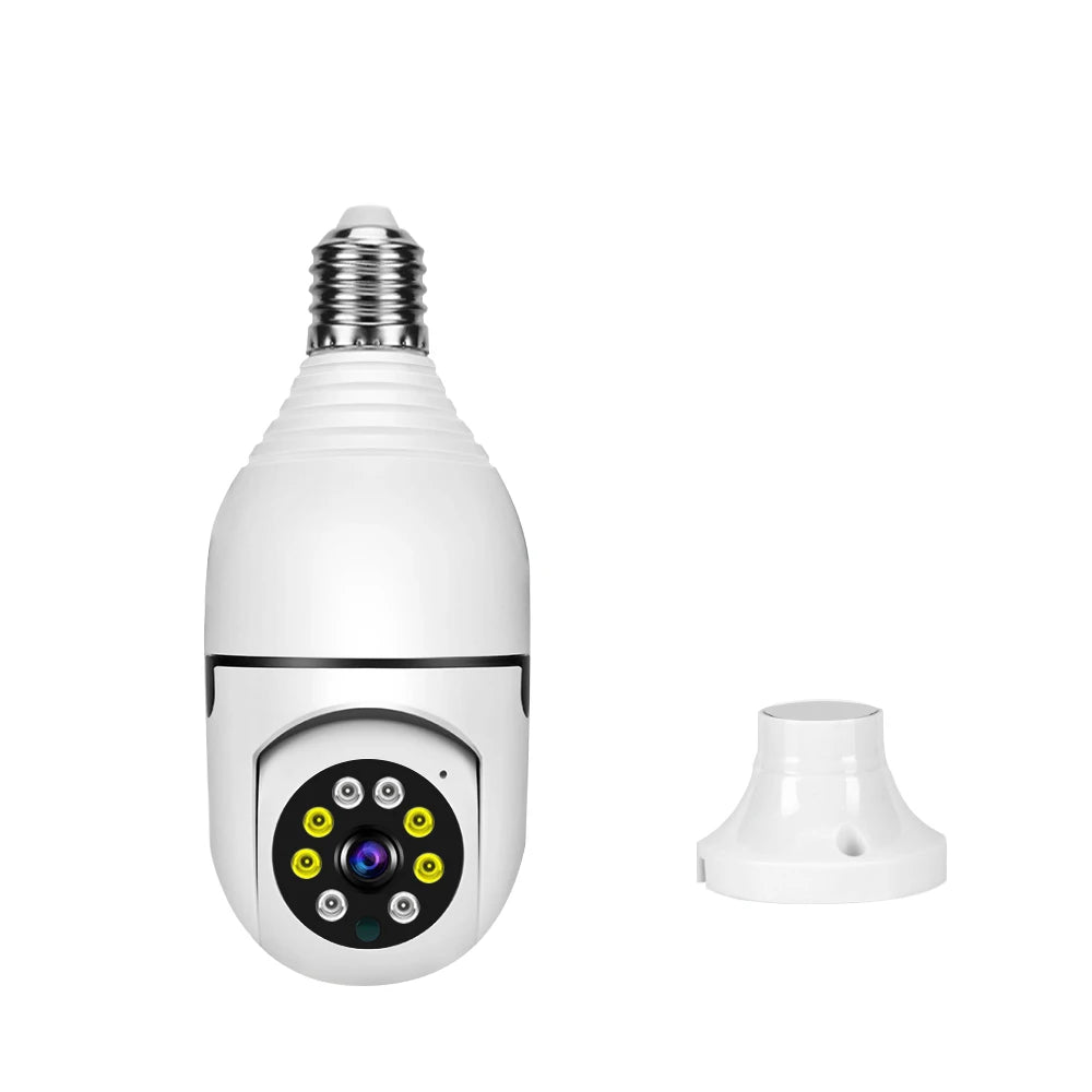A6 1080P WiFi Mini Camera Home Security Video Recorder with E27 Bulb Installation