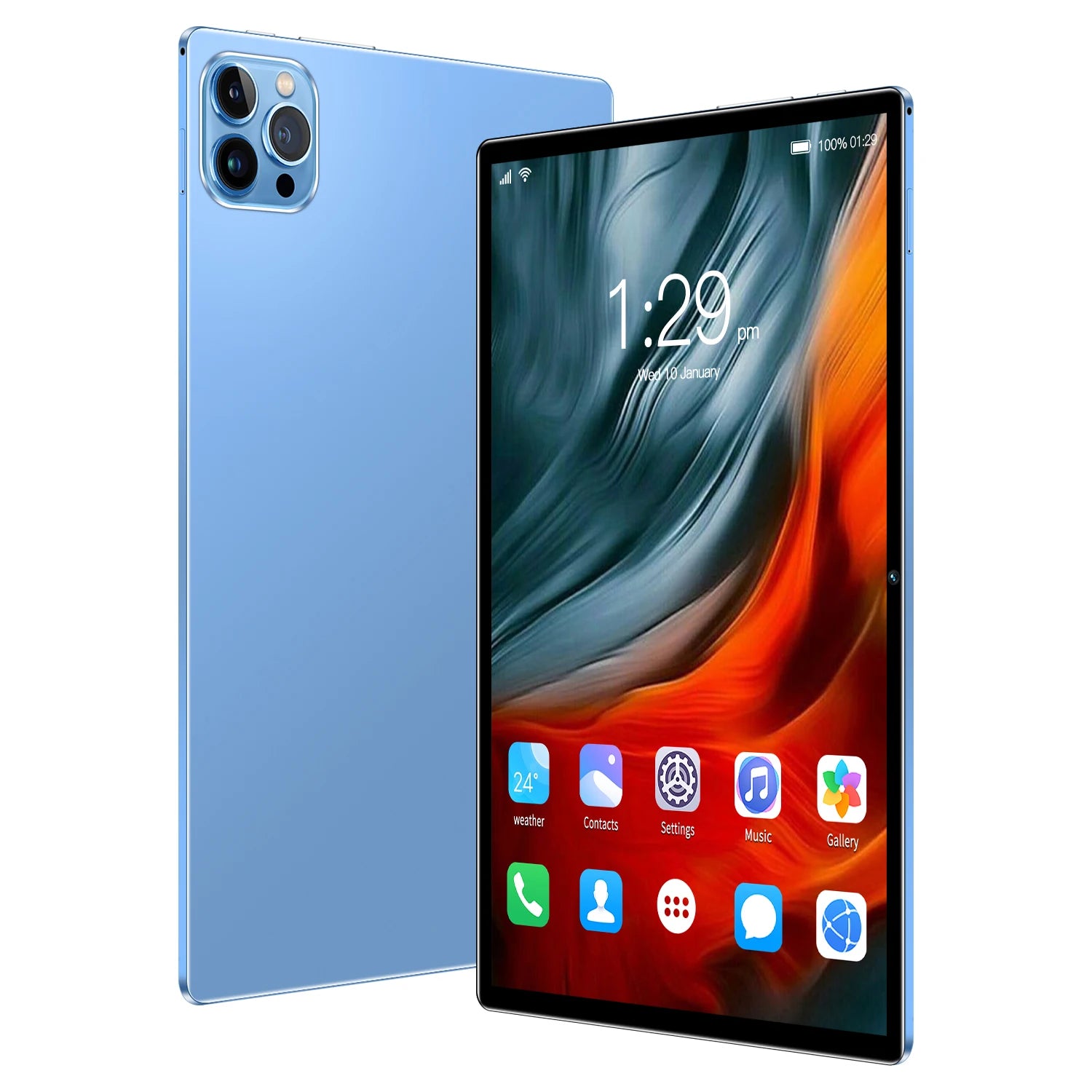 10.1 Inch Long Standby Tablet PC Fast Speed Android 13 4G 5G Wifi Calling 6GB 128GB Kid Educational 4G 5G 10 Inches Fast