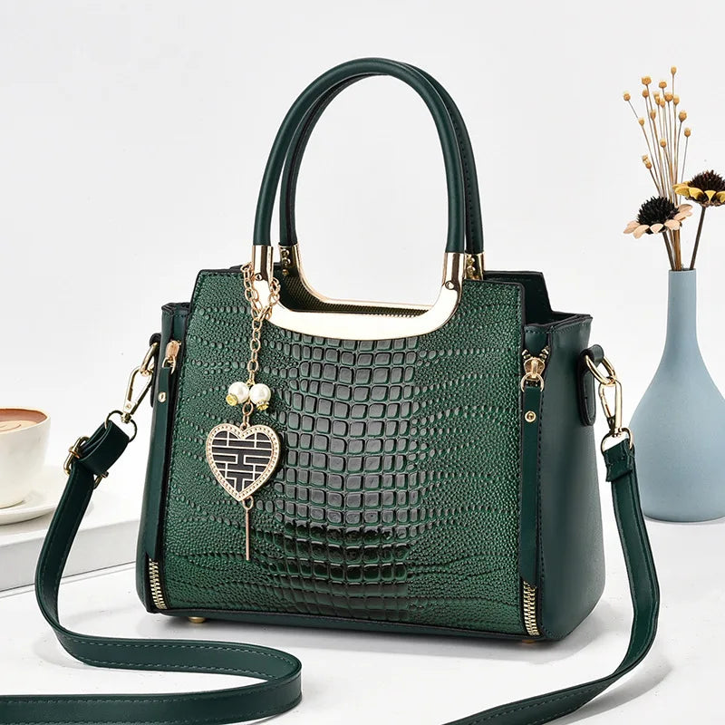 Wholesale New Fashion Pu Leather Bags Ladies Hand Bags Shoulder Crossbody Luxury Women Handbags