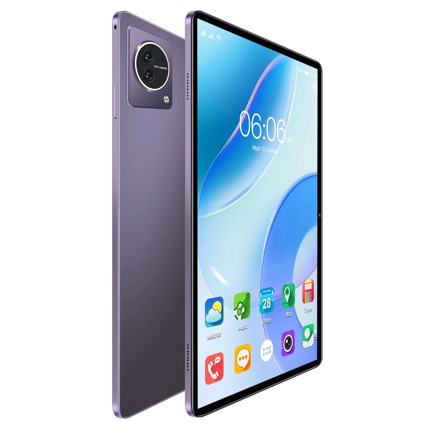 10.1-Inch Android Tablet 16GB RAM 512GB ROM Dual Sim Card Dual Slot Touch Screen Multifunctional Qualcomm Octa Core WiFi