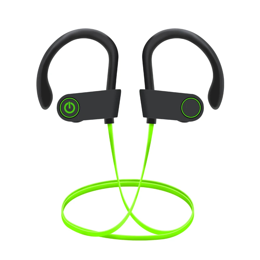 Bluetooth Headphones Wireless IPX4 Waterproof Gaming Earphones with Mic HD Stereo Neckband hang Neck Earphone