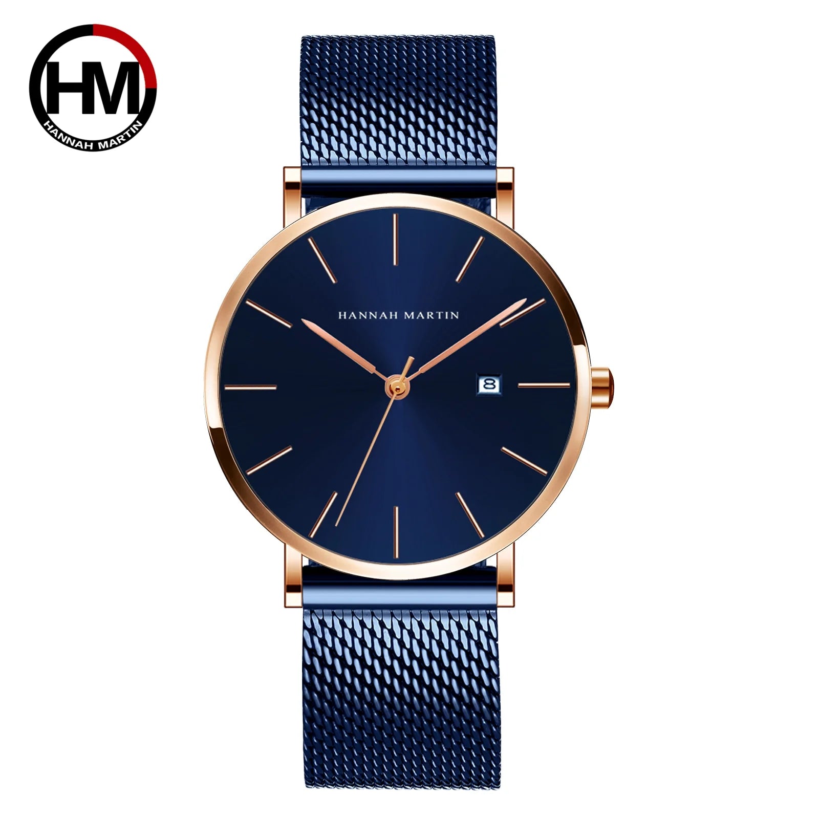 2024 Elegant Cheap Quartz Ladies Watch Classic Leather Strap Women's Watches Montre Femme Hannah martin Watch Women