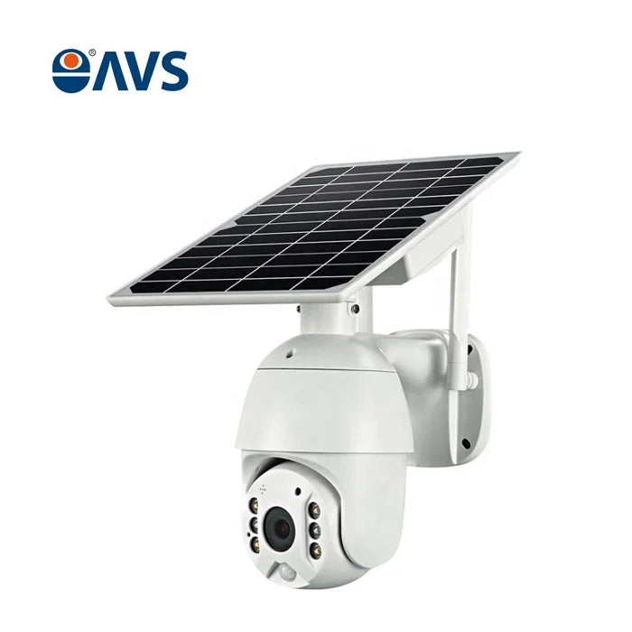 Hot Sales Outdoor Solar Panel Power HD 1080P 4MP 4G IP Camera Solar Camera 4G Sim Card PTZ Camera