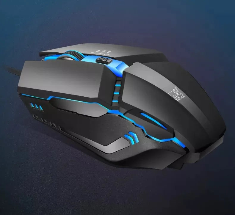 Newest K3 Wired USB Gaming PC Mouse Optical Esports Mechanical Adjustable DPI 800-1200-1600