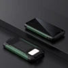 30000mAh Large Capacity Led Light Portable Solar Power Bank Dual Usb TYPE-C 3 Output Solar Charger Mobile Power Bank