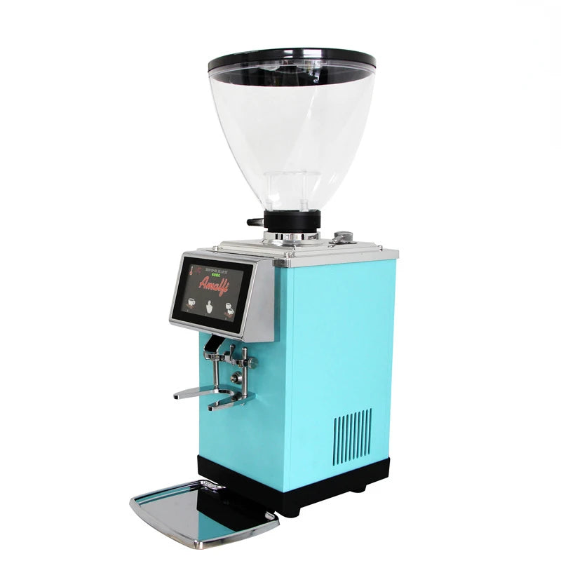 Customizable Coffee Grinder Mill Led Display Espresso Automatic Coffee Commerical Electric Coffee Grinder Machine