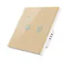 Tuya WIFI Switch Alexa Voice Control EU Standard Smart Switch 1/2/3 Smart Home Universal Type or Live Neutral Type