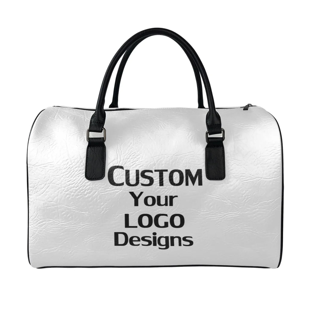 Customized Printed Fashion Men Luggage Travel Bags for Traveling Daily Use PU Leather Bag Women Handbags Ladies Hand Bags