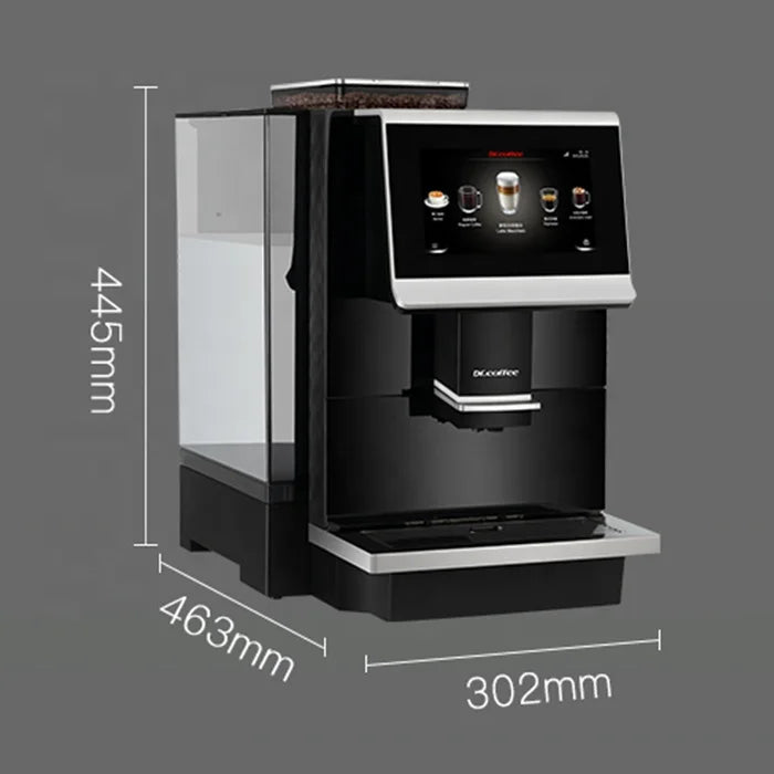 Dr Coffee C12 Household Automatic Coffee Machine Home Espresso Maker with Milk Frother Self-Cleaning System