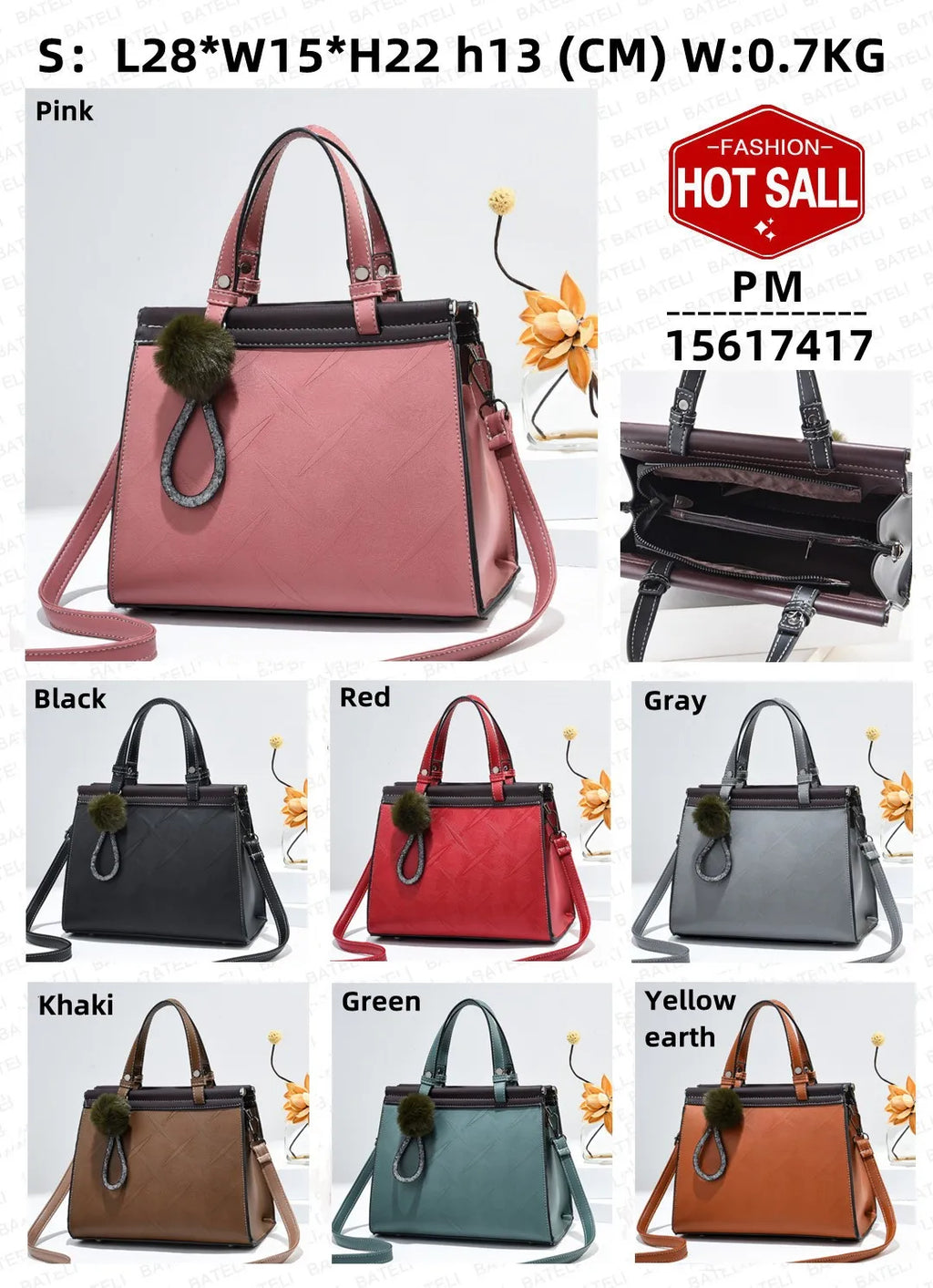 New Large Handbag Bags for Women Women Handbags New Fashion 2023 pink Bags Handbags