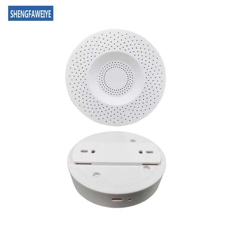 Smart Home ABS Plastic Box Temperature and Humidity Air Environment Sensor with CO2 Sensor Enclosure