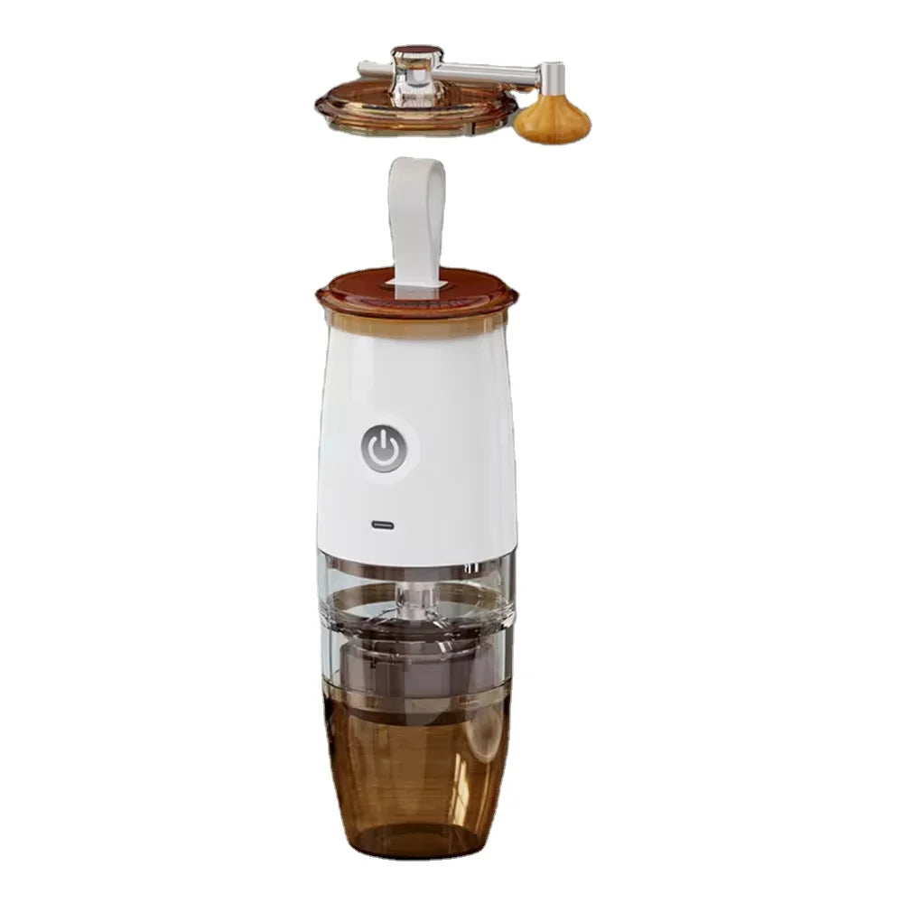 Electric Manual 2 in 1 Coffee Grinder Portable Camping Kitchen Outdoor Automatic Coffee Grinder Machine