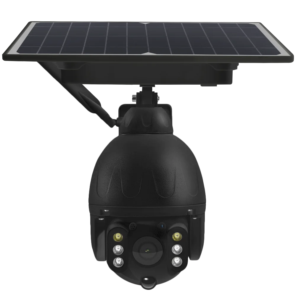 1080P Ptz Solar 4G Wifi Camera Solar Motion Detection Energy System Full Metal Casing 4G Solar Camera