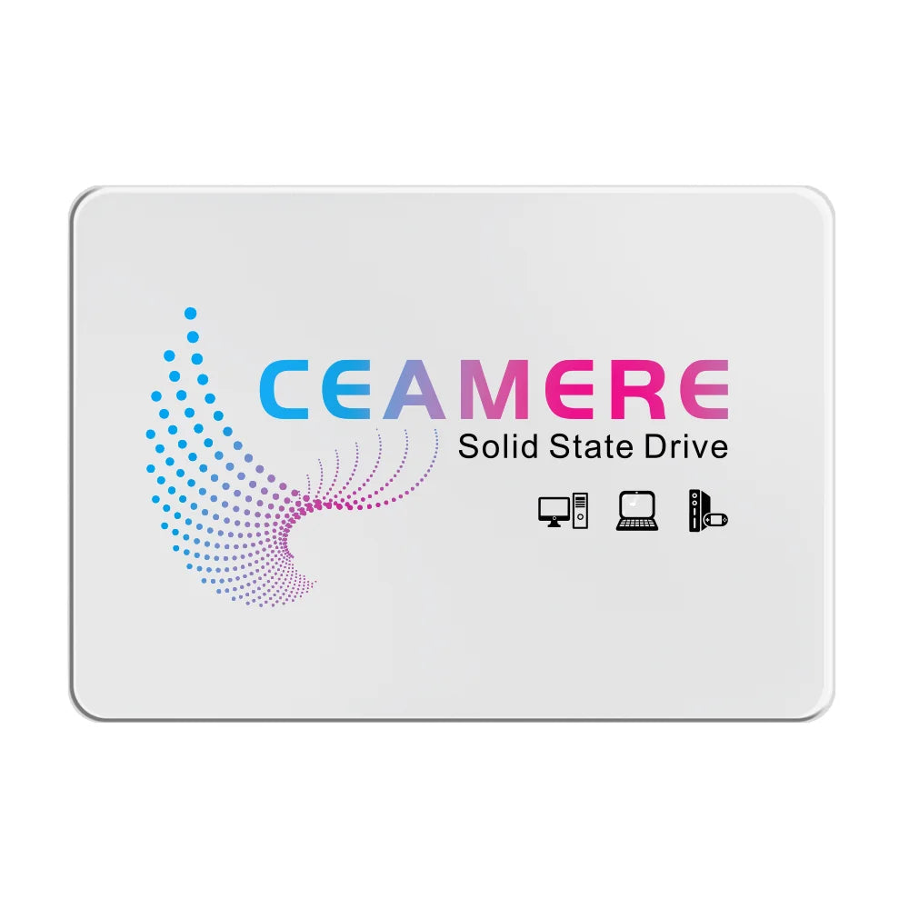 Sata3 2.5 Inch SSD Solid State Drive 120GB-2TB Capacity Laptops Desktop Computers Solid Hard Drive SATA Internal External Use