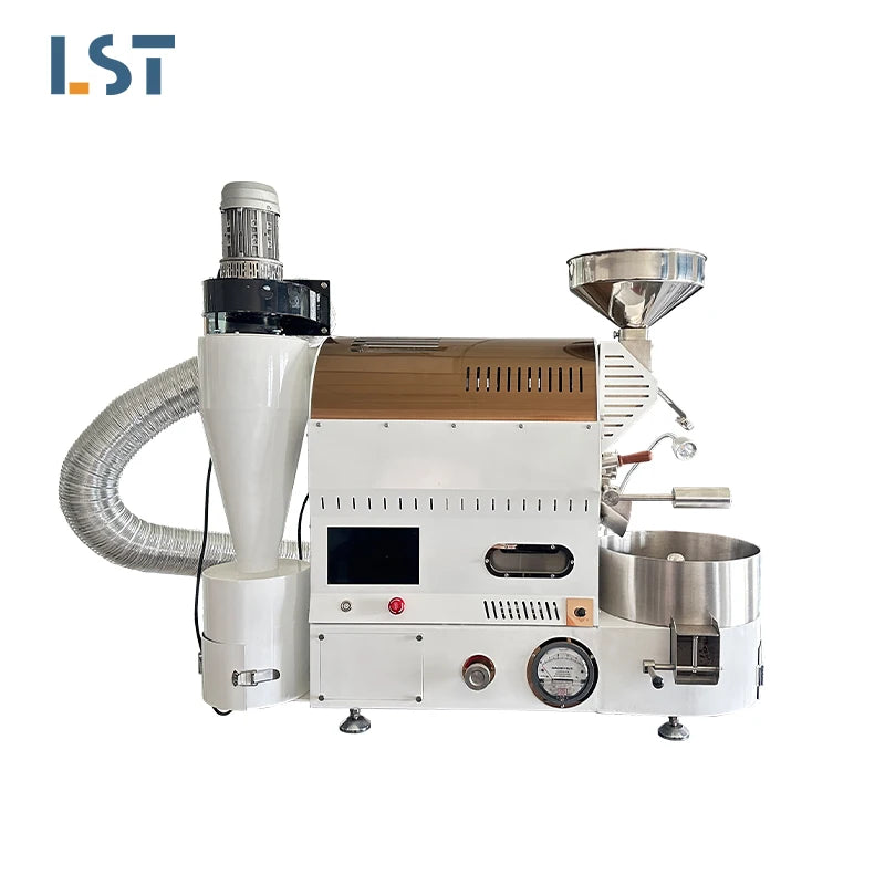 Electric Stainless Steel 1kg Fully Automatic Coffee Bean Roaster Grinder Maker for Home & Commercial Use Competitive Pricing