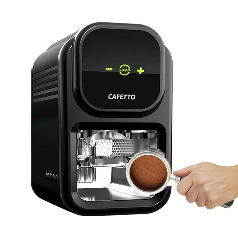 Commercial 58mm Tamper Machine Aluminum Electric Coffee Powder Press Tool Automatic Coffee Grinder