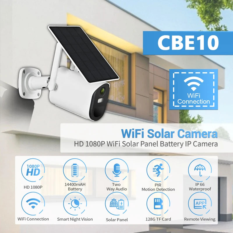Original Manufacturer 2MP 4MP Night Vision Solar Security Camera WIFI 4G Wireless With Spotlight Rechargeable Solar CCTV Camera