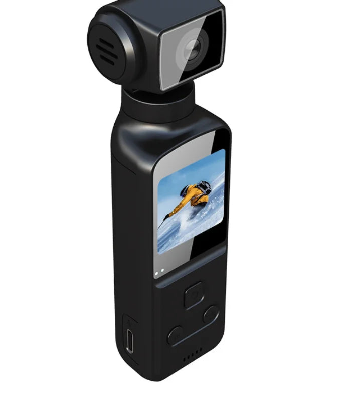 4K Action Digital Camera 1.33" Screen 270 Degrees Rotate Wifi Transmission Record Lightweight Portable K1 Sport Motion Camera