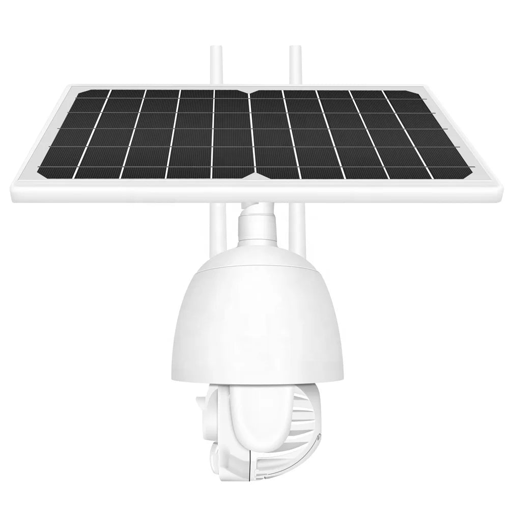 wireless outdoor solar cctv camera wifi 4G security camera 3pcs rechargeable battery Camhipro mobile application