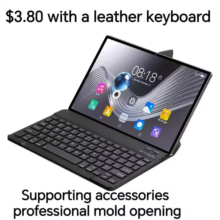 Hot Selling OEM 10 Inch Android Tablet PC Keyboard Touch Screen 4G Network 12GB RAM USB Interface Waterproof 3G Education