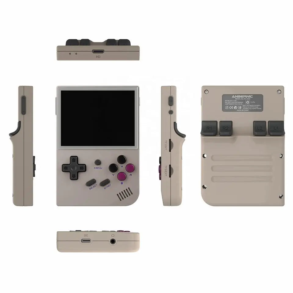 New Pocket Mini 3.5 Inch IPS Screen Cortex-A9 Anbernic RG35XX Handheld Game Player 64 Bit Linux Classic Video Gaming Console