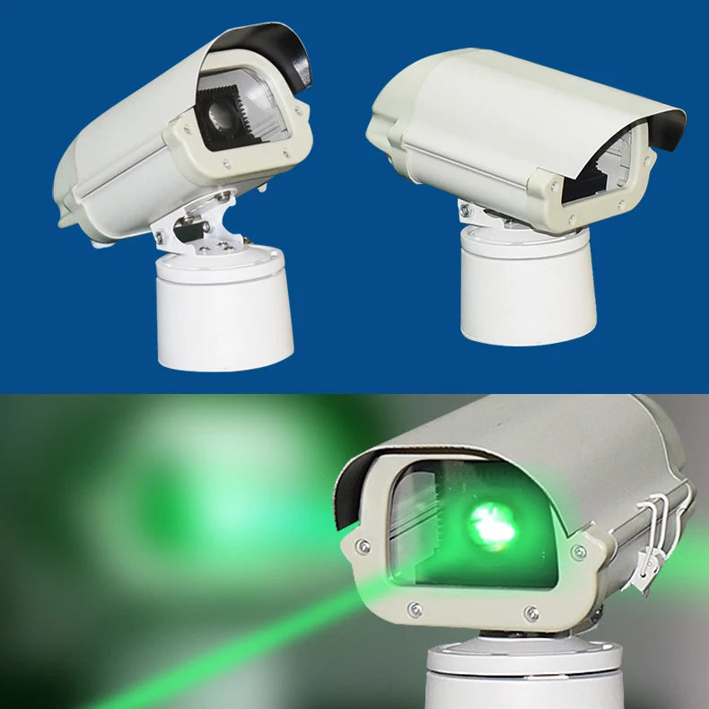 520nm 1W Green Laser Bird Repeller Electric Bird Repellent for Fish Ponds Warehouses Plantations