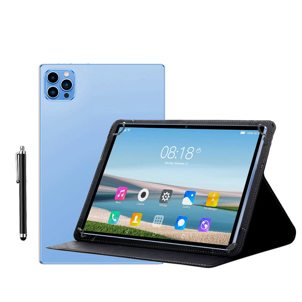 Wholesale Office Students Tablet  Android 12 10.1 Inch 12gb+512gb Tablet PC Dual Sim Calling Tablet Pc