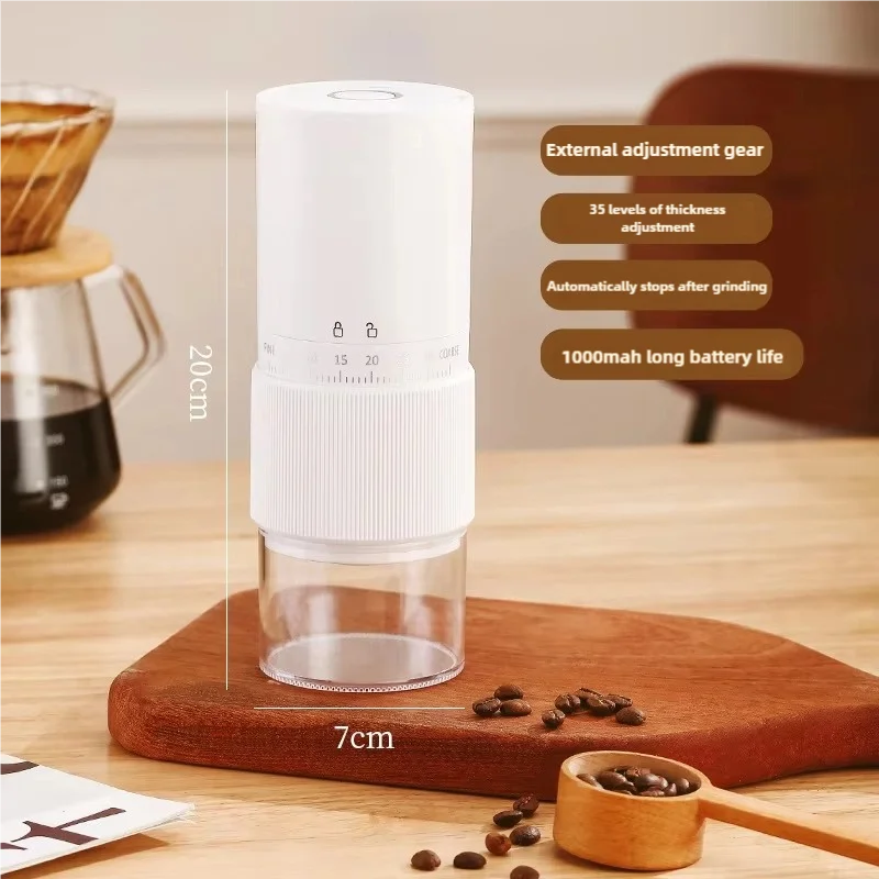 Manufacturer's Special Offer Coffee Bean Grinder, Home Coff Grinder Mini Automatic Coffee Grinder