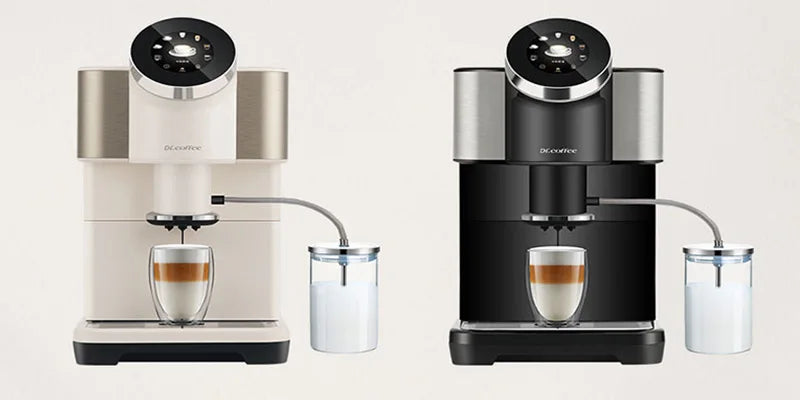 Dr.Coffee H2 White Color Fully Automatic Coffee Machine for Home