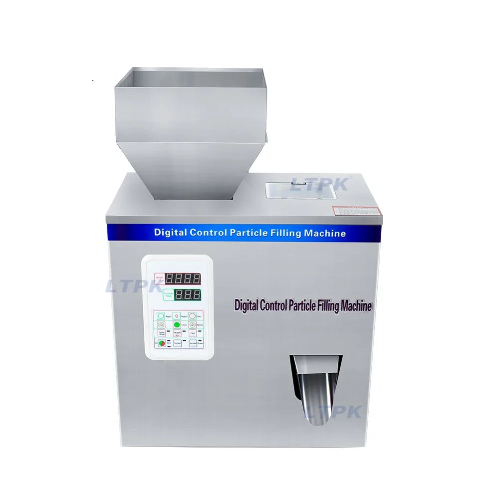 LTPKLT-W200N Semi Automatic Coffee Spice Tea Sugar Salt Stand up Pouch Bags Pouch Sachet Powder Granule Weighing Filling Machine