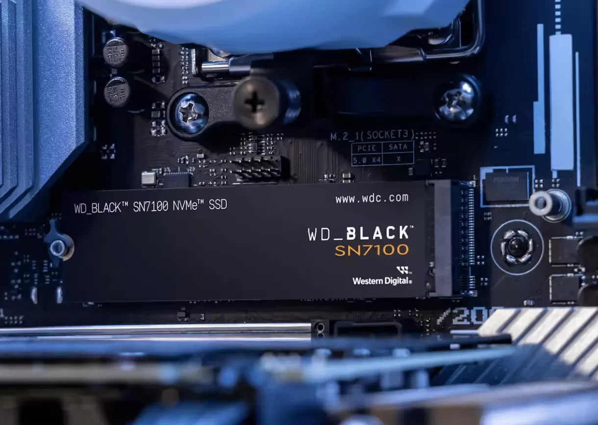 Original WD_BLACK SN7100 SSD 2TB 1TB 500GB Hard Drive Internal Gaming Solid State Drive PCIe Gen4 NVMe M2 2280 SSD Upto 7250mb/s