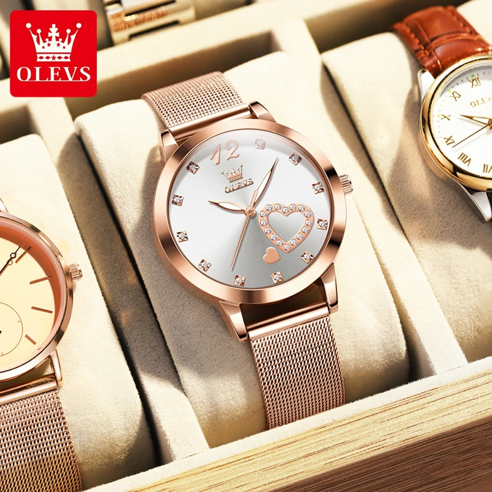 Hot Selling Brand OLEVS Watch 5189 Popular Women's Watches Good Quality Quartz Movement 3ATM Waterproof Ladies Watch