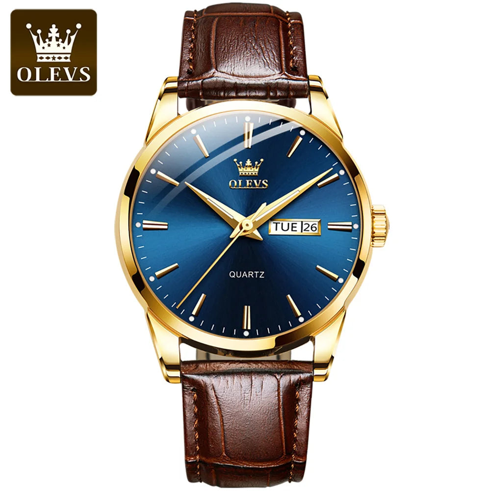 2024 OLEVS Brand 6898 Japan Movement Fashionable Business Watch Ladies Waterproof Ceramic Women's Watches Quartz Wrist Watch