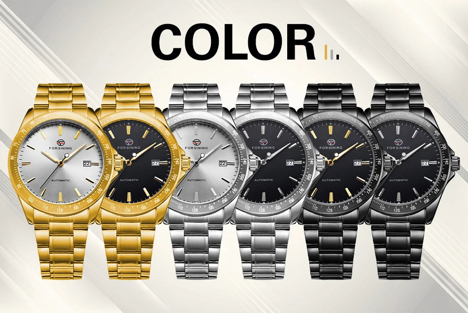 Forsining 2025 Original Luxury New Fashion Men's Watches Male Waterproof Automatic Manual Mechanical Male Wristwatch FSG8294