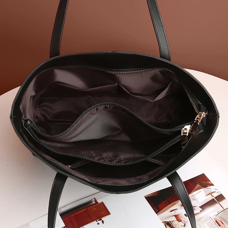 2025 Model Women's Fashionable Tote Bag. Made of High-quality PU Material. Brand Designer Designs.1269