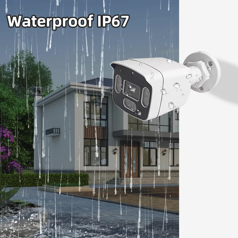 HD Lens 3.6mm 4CH 2MP Bullet Camera Home Security IP67 Full Color Night Vision AHD CCTV Camera System Analog XVR Kit